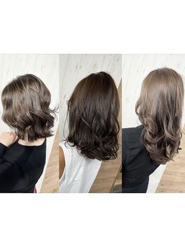 柔らかい質感のふんわりパーマ！【カット＋コスメパーマ\5390orデジタルパーマ\8030】メンズもOK♪