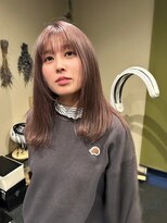 ヘアメイク エイト キリシマ(hair make No.8 kirishima)&nbsp;ラベンダーグレージュ