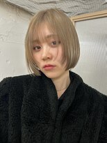 ヘン(hen)&nbsp;【心斎橋hen】 レイヤーボブ　ハイトーンボブ