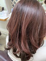 松本平太郎美容室 吉祥寺本店 iNOAカラー×ピンク/30代40代50代60代