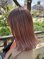 サル(saru)&nbsp;#切りっぱなし × #ピンク #ベージュ