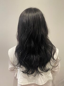 ファイブ ヘアー(FIV hair) ブルーブラックカラー