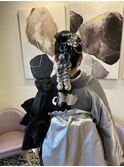 編みおろしツイン