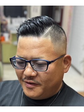 ピシャッとニ代目銀二郎 シンサイ刈り