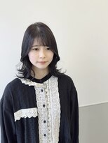 ゴウトゥデイシェアサロン 町田店(GO TODAY SHAiRE SALON)&nbsp;くびれミディアム×ダークグレー