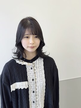 ゴウトゥデイシェアサロン 町田店(GO TODAY SHAiRE SALON) くびれミディアム×ダークグレー