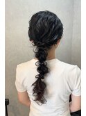 編み下ろしアレンジ