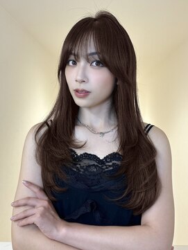 アイトーキョーエス 渋谷(AI TOKYO S) レイヤーカット/ラベンダーグレージュ/ニュアンス/顔周りカット