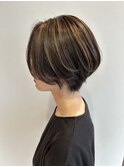 美シルエット×ハイライト