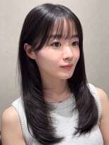 ジアン バイ ミルボン 西宮ガーデンズプラス(GIEN by milbon)&nbsp;耳にかけても可愛い◎似合わせレイヤースタイル