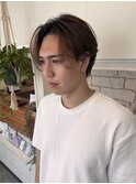 刈り上げセンターパート