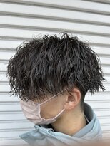 ライズ 渋谷店(RISE) 【ツイストスパイラル】束感ツーブロックマッシュ!