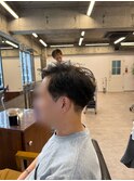 サーフカール/フェザーパーマ/ブルーブラック【都賀/メンズ】