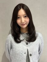 リアン バイ キートス(Lien by kiitos)&nbsp;レイヤーカット/ワンカールレイヤー/顔まわりカット/ラベンダー