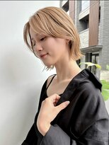 トルネード(TORNADO) 外国人風ボブパーマ モカベージュカーテンバング海外ガールt117