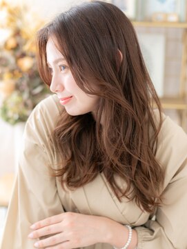 カバーヘア ブリス 北浦和(COVER HAIR bliss) かきあげ前髪くせ毛風スーパーロングレイヤーc7北浦和30代40代