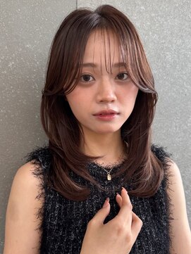 ロンドガーネット 池袋(Lond garnet) 暗めカラー/韓国風巻き/レイヤーカット/髪質改善/縮毛矯正/池袋