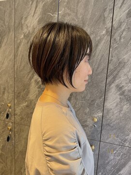 ヘアメイク アース ユーカリが丘店(HAIR & MAKE EARTH) ショートボブ