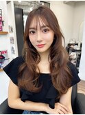 レイヤー初心者◎低めナチュラルレイヤーカット