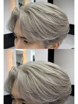 アリープパロット(ALEAP parrot) 韓国風センターパート×ホワイトカラー