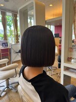 ステラ 嵯峨店(stella) 自然とおさまる内巻きボブ