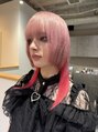 カフ(CAF) 色落ちまで可愛いデザインカラーもお任せください♪