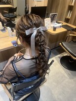 ソルビア ヘアセット(solvia)&nbsp;ポニー編みおろし