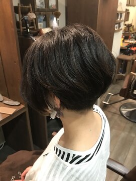 ケアルタイム(Curel time) ちょこっと刈上げショートボブ