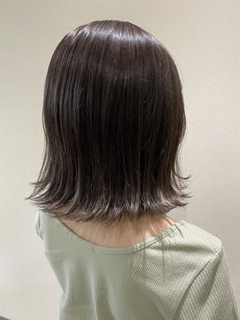 ファースト 泉中央店(first) グレージュカラー/レイヤーロング/20代30代40代