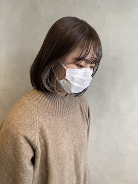 アリエッタ アザブ(ARIETTA AZABU) 《デザインカラー 》インナーカラー 切りっぱなし ミニボブ☆