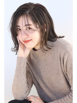 コワファースト 大分(COIFF1RST) 抜け感。ナチュラルブラウン