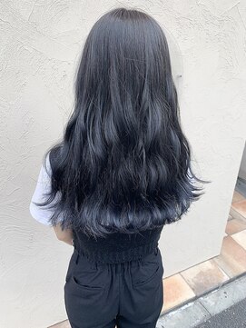 ヘアメイクガーデン(HairMake GARDEN) グラデーション×ブルーブラック