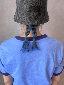 エクー(ECOO) 『　ターコイズブルー　× アレンジ　』　guest snap ECOO