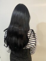 ヴァンクラウドコウベ(VENT CLOUD KOBE)&nbsp;【艶髪☆プルエクステ】韓国風暗色ロングヘア