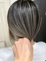 ウォンク(WONK.)&nbsp;[WONK.] コントラストバレイヤージュ ボブ