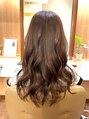 カームヘアー(Calm hair)&nbsp;暖色をほのかに効かせた柔らかい雰囲気のナチュラルカラー