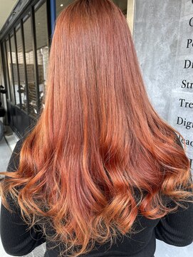 バジオットエイチ(BUZZIoT h) ケアブリーチXアプリコットオレンジ