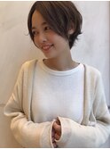 【顔タイプ診断】顔タイプフレッシュ×垢抜けショートボブ