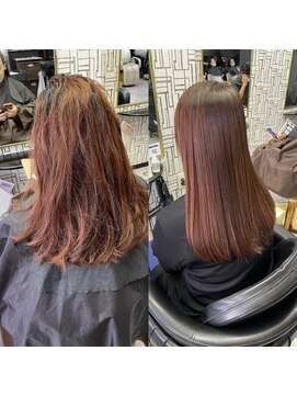 アローズ 久留米店(arose) 耳かけ大人かわいいトリートメントストレート30代40代50代