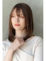 ケアリー 成増(Carelly) ☆外ハネボブアッシュブラウンネオウルフツイストパーマ