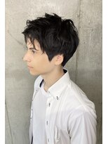 ゼンコー アオヤマ(ZENKO Aoyama)&nbsp;横顔が素敵に決まるニュアンスアップバングショート【表参道】