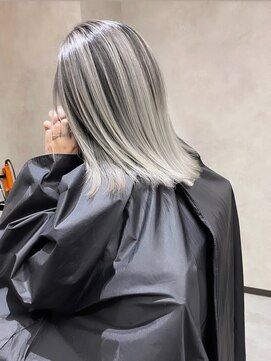 サニー 渋谷(SUNNY) バレイヤージュ、ハイライト、ショコラアッシュ、グレージュ