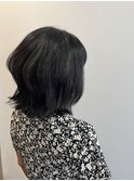 ニューヨークドライカット×くせ毛×外ハネボブ