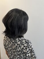 ピュアソウル(Pure Soul)&nbsp;ニューヨークドライカット×くせ毛×外ハネボブ