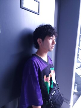 ブロック ジャポン(bloc japon) パーマショートウルフスタイル