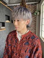 空&nbsp;【kazuki】ハイトーン/メンズブリーチ/グレーカラー