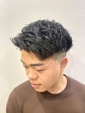 銀座マツナガ 神田店 ツイスパ×スキンフェード×艶セット~最強組み合わせ~