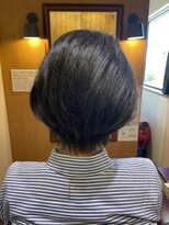 チアー ヘアリラクゼーション(cheer HAIRRELAXATION)&nbsp;前下がりショートボブ