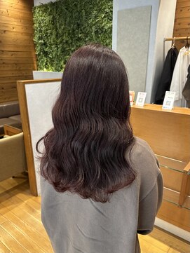 ジールサロン 学園の森店(ZEALSALON) 【ブリーチなし】ピンクブラウン
