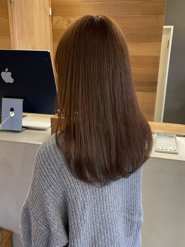 ヘア プロデュース キュオン(hair produce CUEON.) 柔らかチョコレートカラー